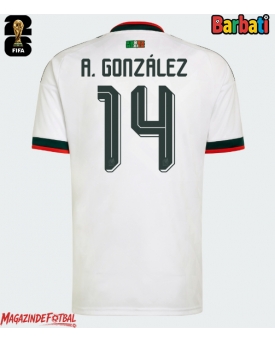 Mexic Armando Gonzalez #14 Tricou Fotbal Replică Mondial 2026 Barbati Deplasare Mexic Armando Gonzalez #14 Tricou Fotbal Replică Mondial 2026 Barbati Deplasare